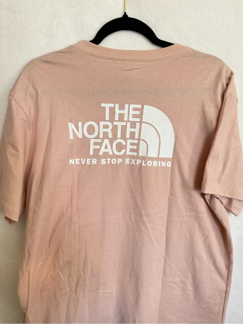 The North Face Pink Crewneck Tee NWOT Size Large - Picture 2 of 4